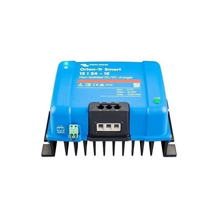 VICTRON Orion Smart Chargeur 12/24V-15A DC-DC non isolé VICTRON Orion Smart Chargeur 12/24V-15A DC-DC non isolé