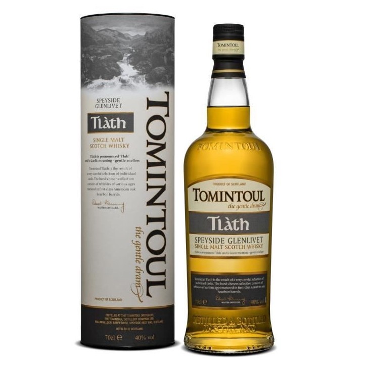 Tomintoul - Tlah - Speyside Single Malt - Whisky - 40,0% Vol. - 70 cl