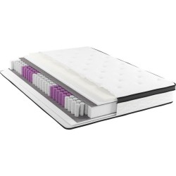 MODAMS Pocket Hybrid 180 x 200 - 720 Ressorts ensachés - Mémoire de