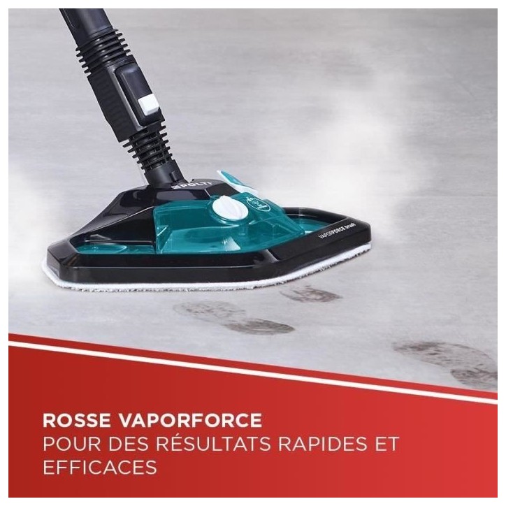 POLTI VAPORETTO SMART 100 T - Nettoyeur vapeur - autonomie illimitée - 4 BAR - 110g/min - 1500W - 9 accessoires - Turquoise POLTI VAPORETTO SMART 100 T - Nettoyeur vapeur - autonomie illimitée - 4 BAR - 110g/min - 1500W - 9 accessoires - Turquoise