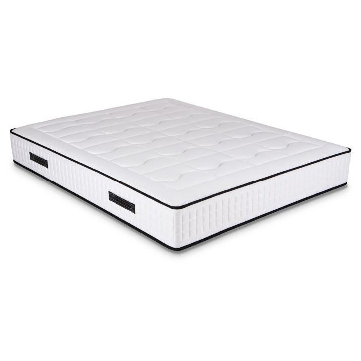 URBAN Collections BERLIN Matelas 140 x 190cm - 792 ressorts ensachés - 7 zones de confort - 30 cm - Ferme URBAN Collections BERLIN Matelas 140 x 190cm - 792 ressorts ensachés - 7 zones de confort - 30 cm - Ferme