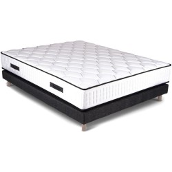 URBAN Collections NEW-YORK Ensemble sommier et matelas 160x200cm - 960