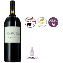 Magnum Castelmaure La Pompadour 2022 Corbieres - Vin rouge de Languedo
