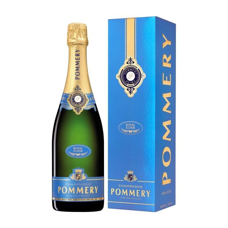Champagne Pommery - Royal - Élixir - Étui - Demi Sec Champagne Pommery - Royal - Élixir - Étui - Demi Sec