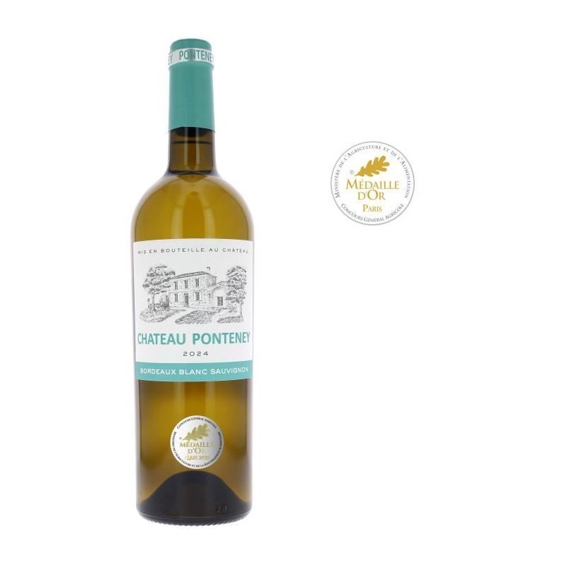 Château Ponteney 2024 Bordeaux - Vin blanc de Bordeaux Château Ponteney 2024 Bordeaux - Vin blanc de Bordeaux