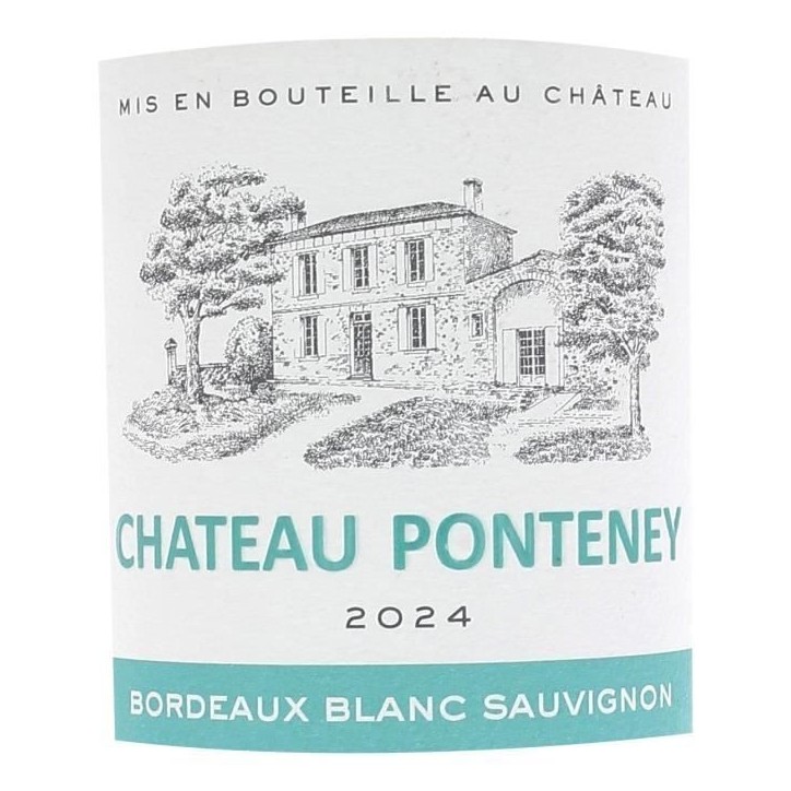 Château Ponteney 2024 Bordeaux - Vin blanc de Bordeaux