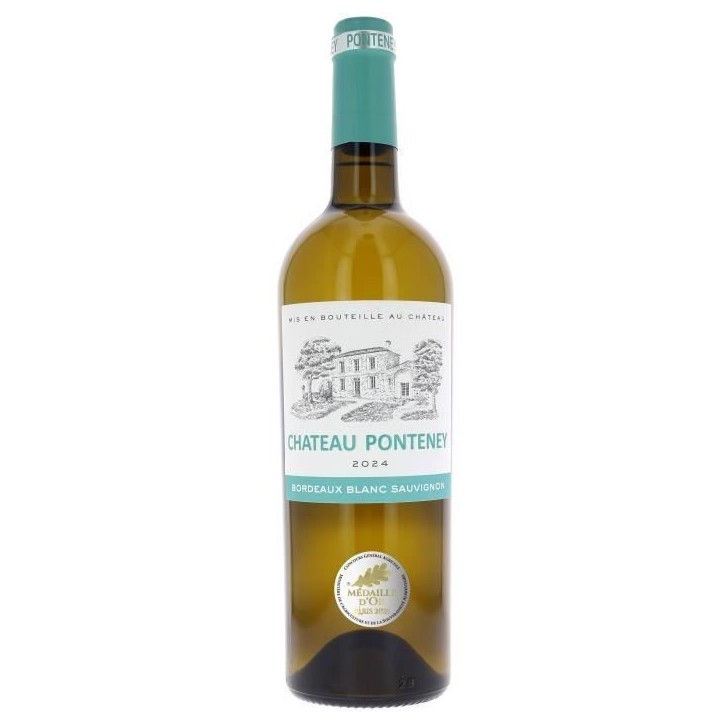 Château Ponteney 2024 Bordeaux - Vin blanc de Bordeaux