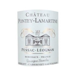 Château Pontet-Lamartine 2018 Pessac Léognan - Vin rouge de Bordeaux