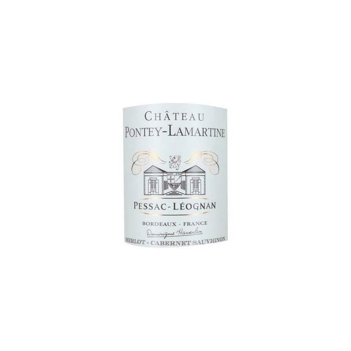 Château Pontet-Lamartine 2018 Pessac Léognan - Vin rouge de Bordeaux