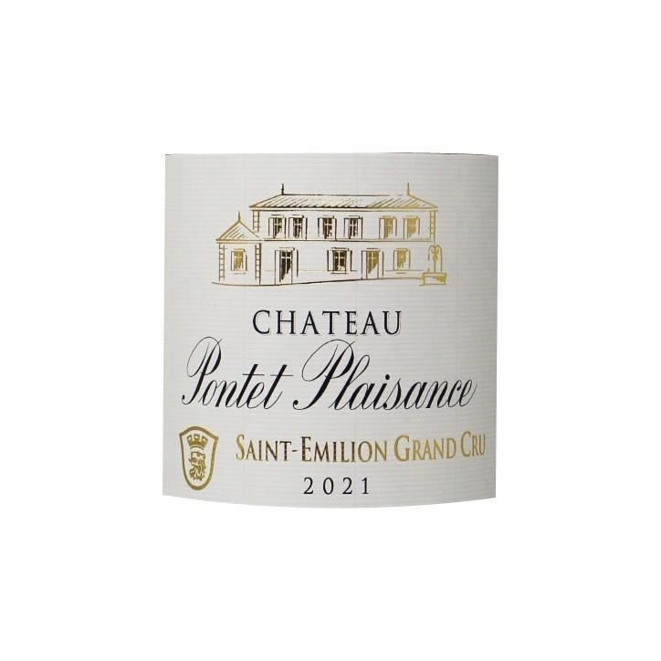 Château Pontet Plaisance 2021 Saint-Emilion Grand Cru - Vin rouge de Bordeaux