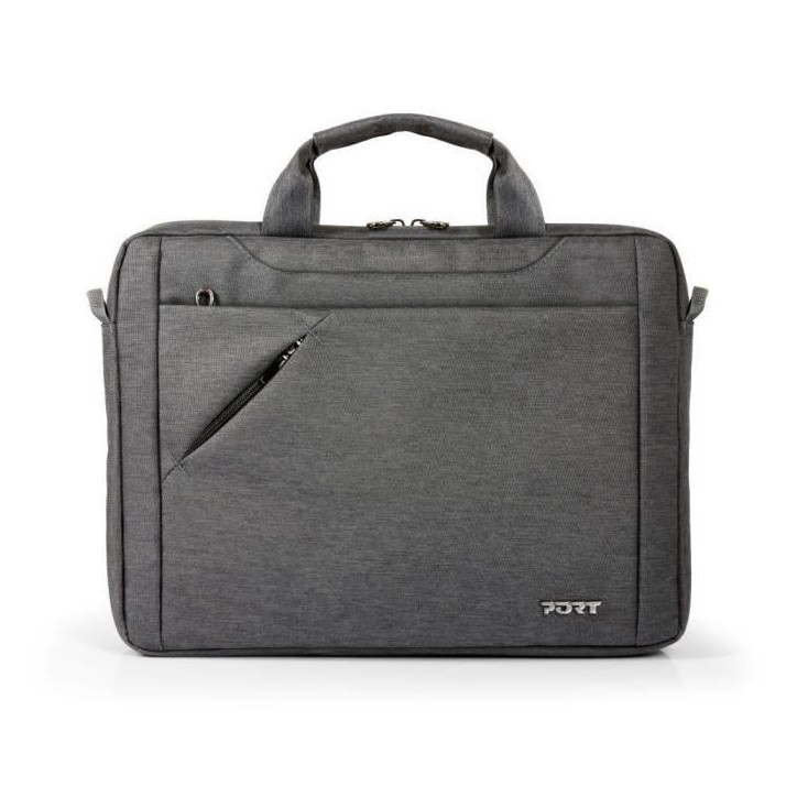 Sacoche PC - PORT DESIGNS - Pour ordinateur portable ECO SYDNEY - 13/14 pouces - Gris Sacoche PC - PORT DESIGNS - Pour ordinateur portable ECO SYDNEY - 13/14 pouces - Gris