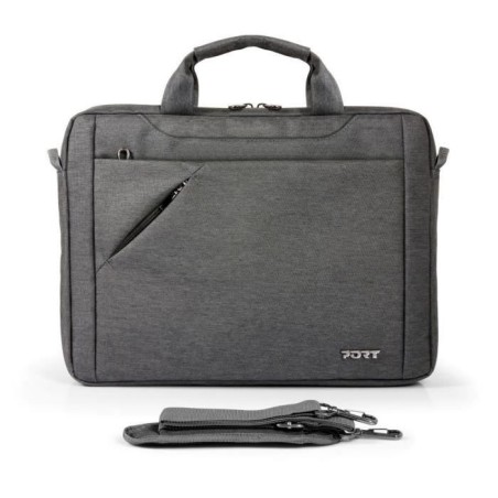 Sacoche PC - PORT DESIGNS - Pour ordinateur portable ECO SYDNEY - 13/14 pouces - Gris