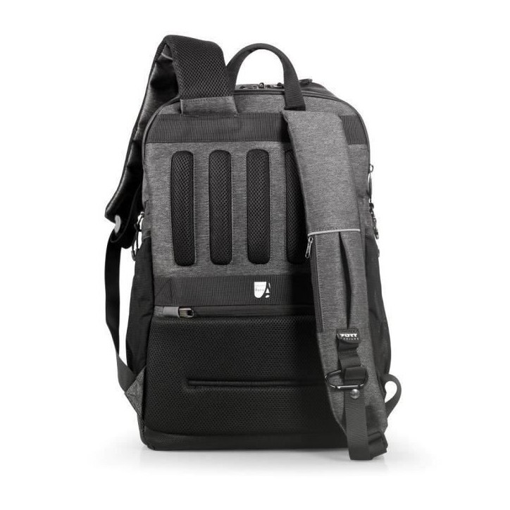 Sac a dos PC - PORT DESIGNS - Pour ordinateur portable PRO MONTREAL - 15,6/16 pouces - 24L - Gris Sac a dos PC - PORT DESIGNS - Pour ordinateur portable PRO MONTREAL - 15,6/16 pouces - 24L - Gris