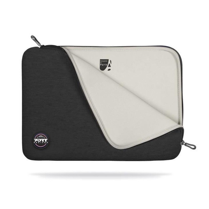 Housse PC - PORT DESIGNS - Pour ordinateur portable TORINO II - 15.6 pouces - Noir Housse PC - PORT DESIGNS - Pour ordinateur portable TORINO II - 15.6 pouces - Noir
