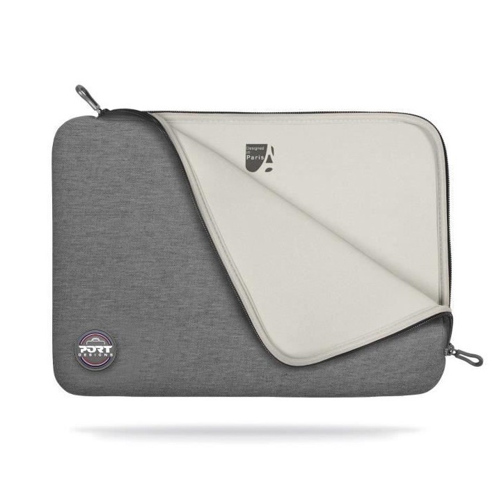 Housse PC - PORT DESIGNS - Pour ordinateur portable TORINO II - 10/12.5 pouces - Gris