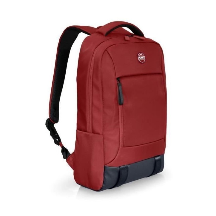 Sac a dos PC - PORT DESIGNS - Pour ordinateur portable moderne & confortable TORINO II - 15.6/16 pouces - Rouge Sac a dos PC - PORT DESIGNS - Pour ordinateur portable moderne & confortable TORINO II - 15.6/16 pouces - Rouge