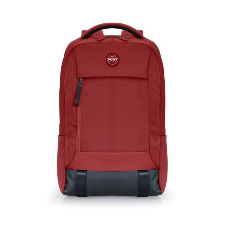Sac a dos PC - PORT DESIGNS - Pour ordinateur portable moderne & confortable TORINO II - 15.6/16 pouces - Rouge Sac a dos PC - PORT DESIGNS - Pour ordinateur portable moderne & confortable TORINO II - 15.6/16 pouces - Rouge