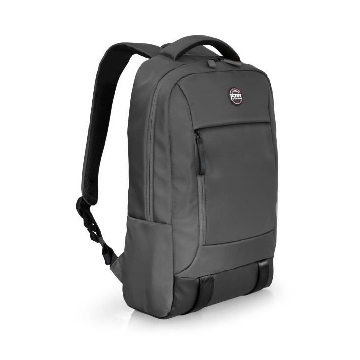 Sac a dos PC - PORT DESIGNS - Pour ordinateur portable moderne & confortable TORINO II - 15.6/16 pouces - Gris Sac a dos PC - PORT DESIGNS - Pour ordinateur portable moderne & confortable TORINO II - 15.6/16 pouces - Gris