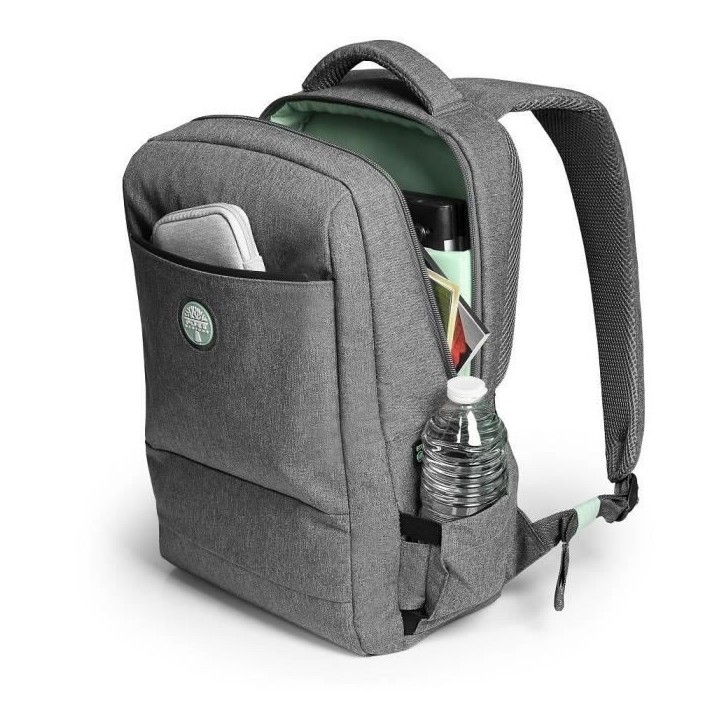 Sac a dos PC - PORT DESIGNS - Pour ordinateur portable ECO YOSEMITE - 18 litres - 15.6 pouces - Gris Sac a dos PC - PORT DESIGNS - Pour ordinateur portable ECO YOSEMITE - 18 litres - 15.6 pouces - Gris
