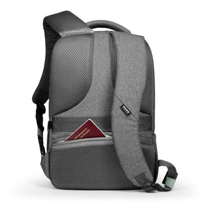 Sac a dos PC - PORT DESIGNS - Pour ordinateur portable ECO YOSEMITE - 18 litres - 15.6 pouces - Gris Sac a dos PC - PORT DESIGNS - Pour ordinateur portable ECO YOSEMITE - 18 litres - 15.6 pouces - Gris