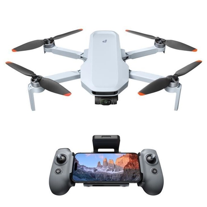 Drone - POTENSIC - ATOM 2 - Kit Standard - Caméra HD/4K - GPS intégré - Autonomie de 31 minutes - Portée de 10 km Drone - POTENSIC - ATOM 2 - Kit Standard - Caméra HD/4K - GPS intégré - Autonomie de 31 minutes - Portée de 10 km
