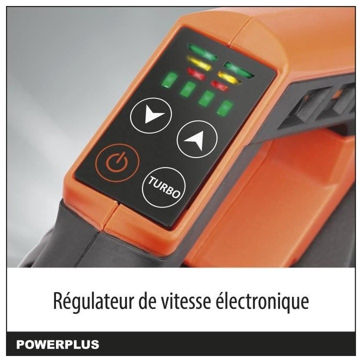 Souffleur batterie 40 Volts vitesse 200km