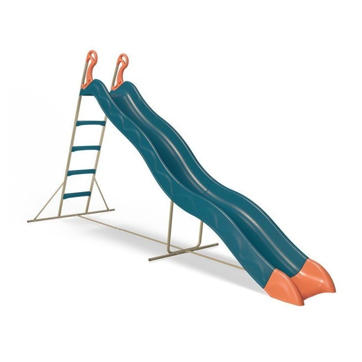 Toboggan - ALEO BY TRIGANO - PYROU - 3,32 m - Bleu - Pour enfants de 3 a 12 ans