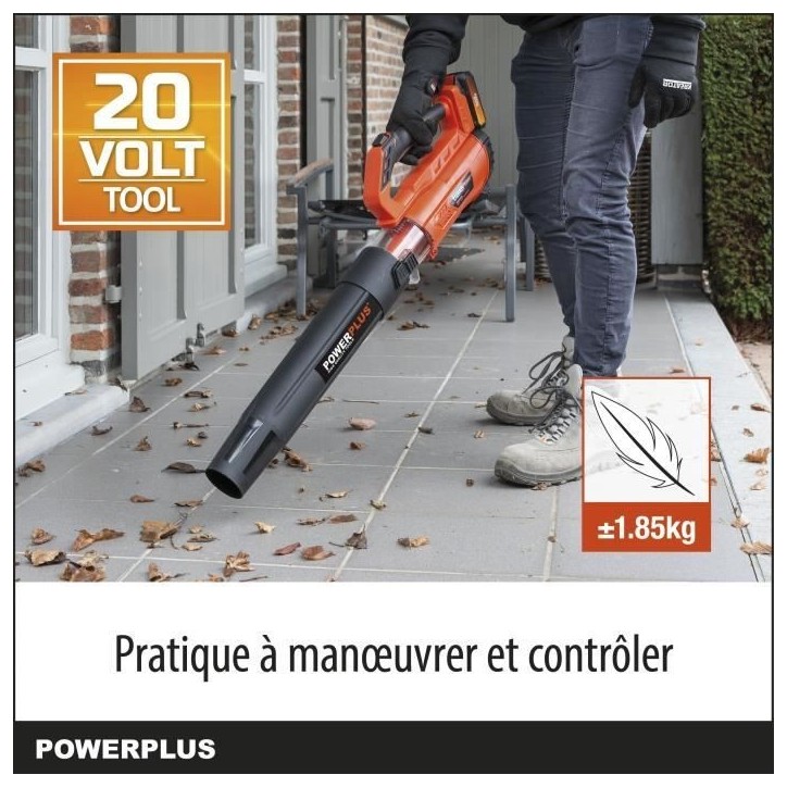 Souffleur batterie 20 Volts vitesse 145km Souffleur batterie 20 Volts vitesse 145km