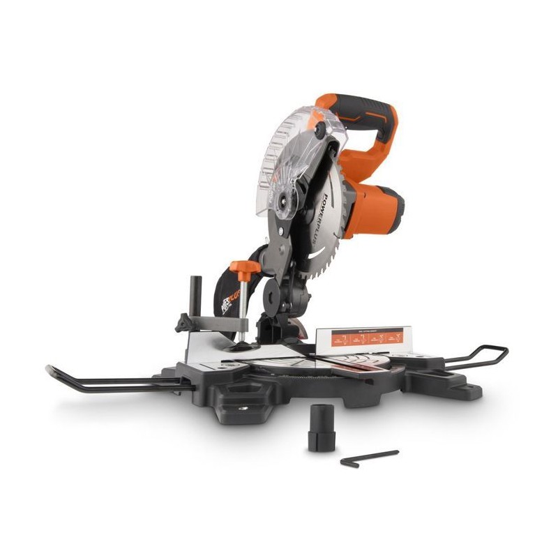 Scie a onglet sans fil 20V Ø210mm - DUAL POWER POWDP2550 - Livrée sa