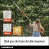 Powerplus Dual Power Taille-Haie Batterie POWDPG75380 - 40 V, sans Bat