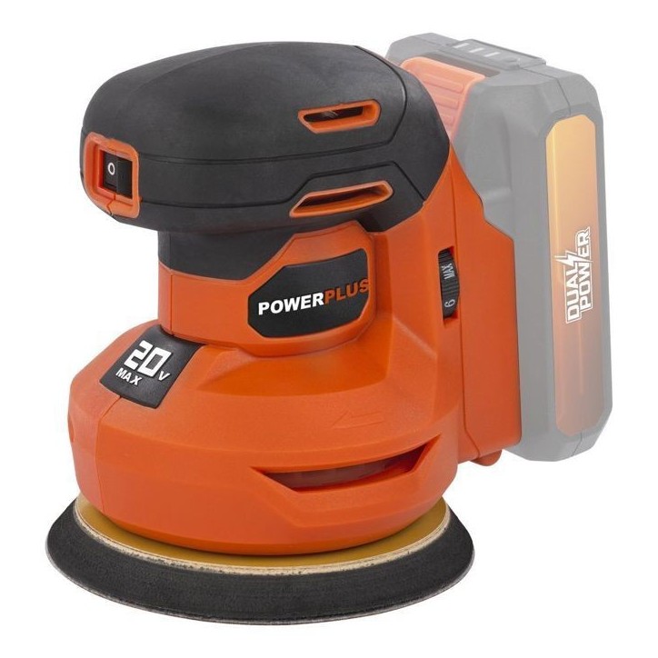 Ponceuse excentrique sans fil 20V Ø125 - DUAL POWER POWDP50400