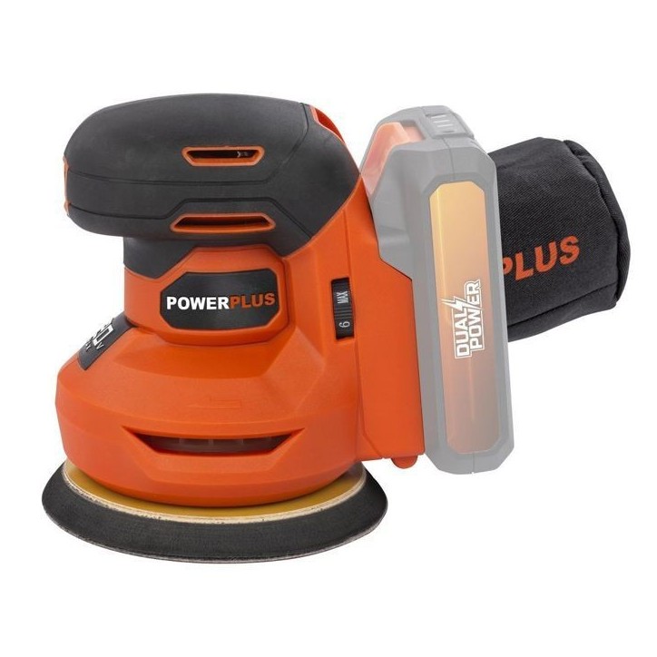 Ponceuse excentrique sans fil 20V Ø125 - DUAL POWER POWDP50400