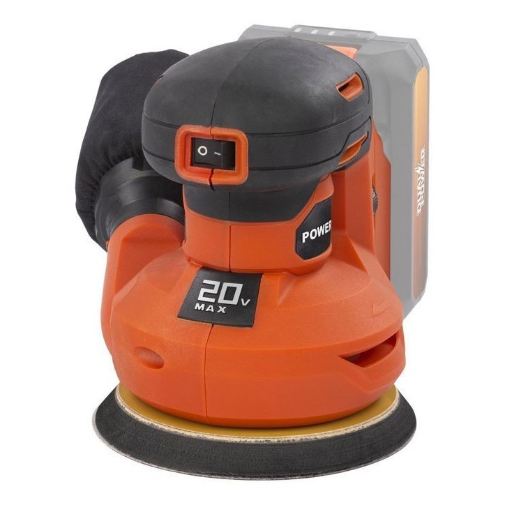 Ponceuse excentrique sans fil 20V Ø125 - DUAL POWER POWDP50400
