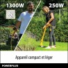 Tondeuse a gazon et Coupe-Bordure électrique - POWERPLUS - POWXG62205