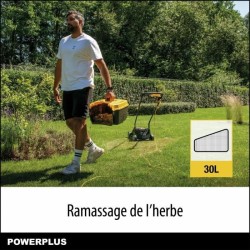 Tondeuse a gazon et Coupe-Bordure électrique - POWERPLUS - POWXG62205