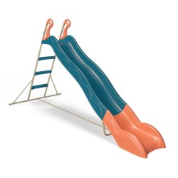 Toboggan - ALEO BY TRIGANO - LINOU - 2,63 m - Bleu - Certifié Origine