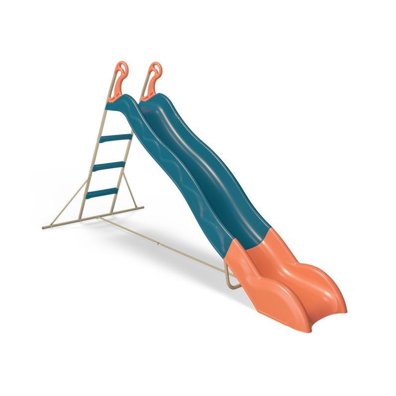 Toboggan - ALEO BY TRIGANO - LINOU - 2,63 m - Bleu - Certifié Origine Toboggan - ALEO BY TRIGANO - LINOU - 2,63 m - Bleu - Certifié Origine