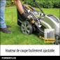 Tondeuse a gazon électrique - POWERPLUS - POWPG6290 - 1800 W - 460 mm Ø - Avec ramassage, mulching et éjection Arriere