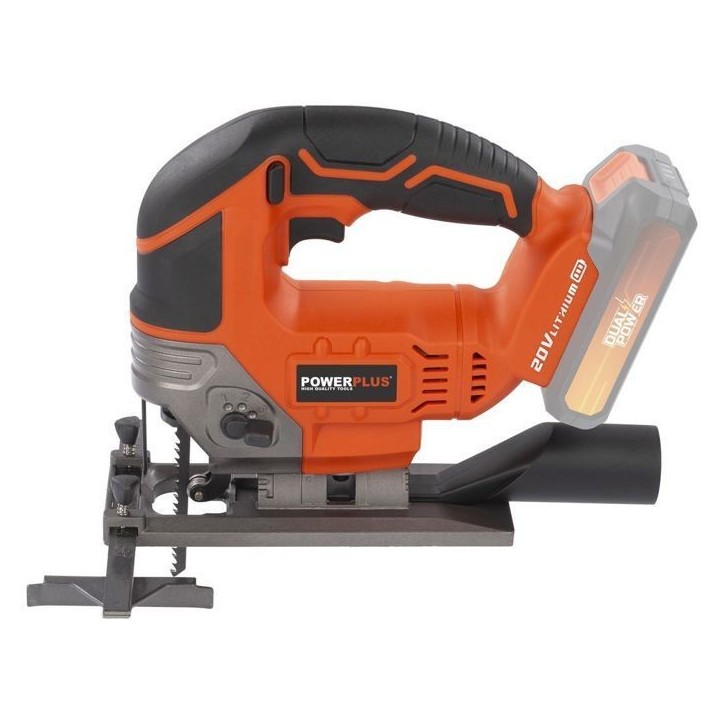 Scie sauteuse pendulaire sans fil 20V - DUAL POWER POWDP25300 - Bois - Orange - Vitesse 0-2300tr/min Scie sauteuse pendulaire sans fil 20V - DUAL POWER POWDP25300 - Bois - Orange - Vitesse 0-2300tr/min