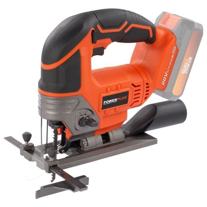 Scie sauteuse pendulaire sans fil 20V - DUAL POWER POWDP25300 - Bois - Orange - Vitesse 0-2300tr/min Scie sauteuse pendulaire sans fil 20V - DUAL POWER POWDP25300 - Bois - Orange - Vitesse 0-2300tr/min