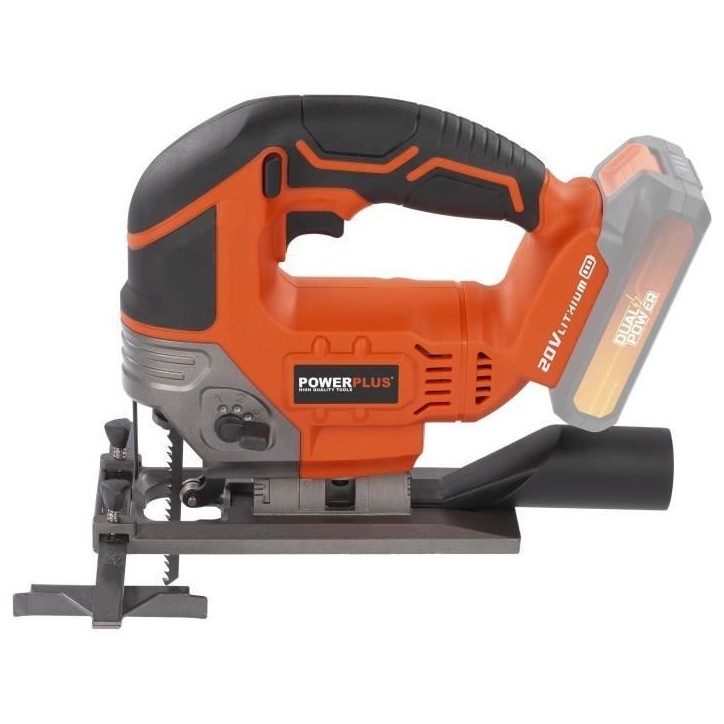 Scie sauteuse pendulaire sans fil 20V - DUAL POWER POWDP25300 - Bois - Orange - Vitesse 0-2300tr/min Scie sauteuse pendulaire sans fil 20V - DUAL POWER POWDP25300 - Bois - Orange - Vitesse 0-2300tr/min