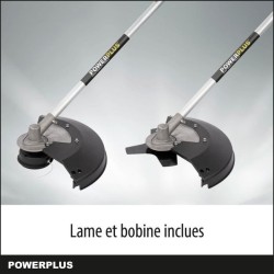 Powerplus Débroussailleuse Électrique POWXG30405 - Coupe-Bordure & D