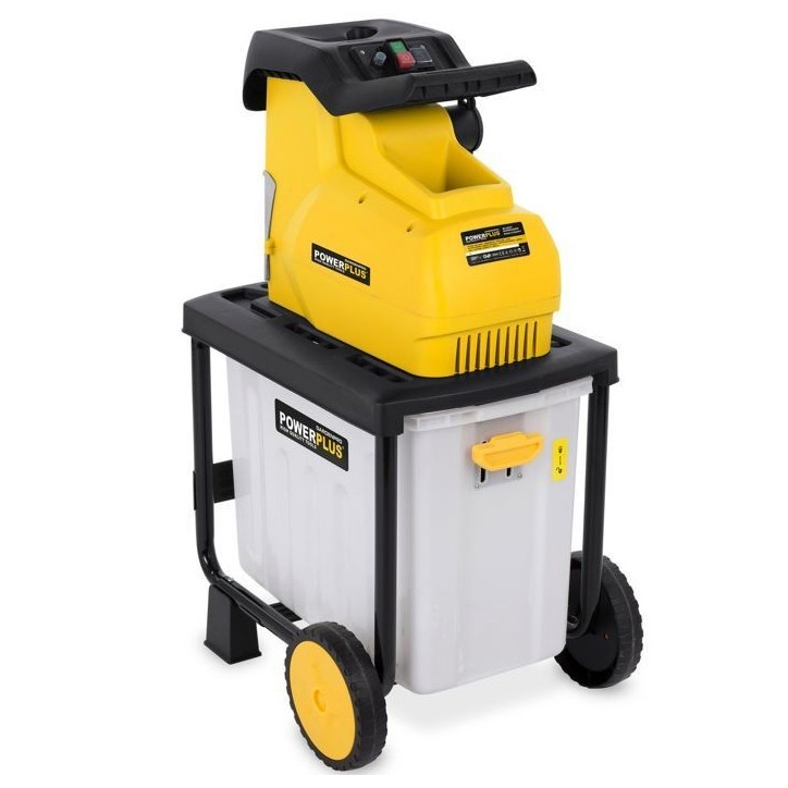 Broyeur végétaux avec engrenage 2800w