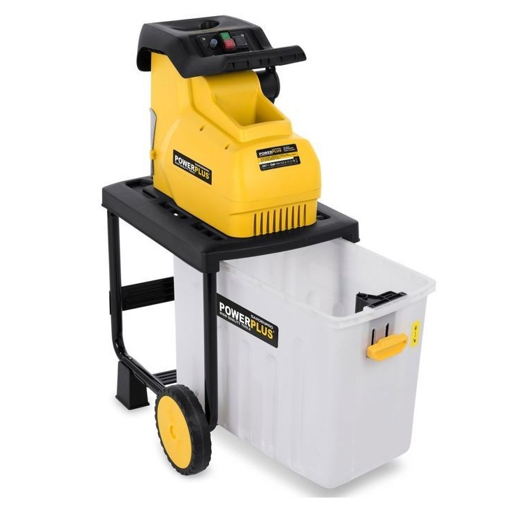 Broyeur végétaux avec engrenage 2800w