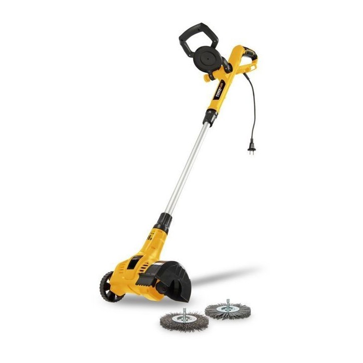 Powerplus Désherbeur Téléscopique Électrique POWXG6650 - Extracteur de Mauvaises Herbes, 400 W, avec Brosse en Nylon et en A Powerplus Désherbeur Téléscopique Électrique POWXG6650 - Extracteur de Mauvaises Herbes, 400 W, avec Brosse en Nylon et en A