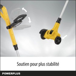 Powerplus Désherbeur Téléscopique Électrique POWXG6650 - Extracteu