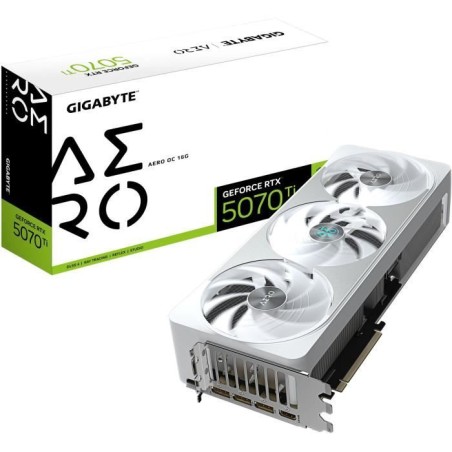 Carte graphique - GIGABYTE - GeForce RTX 5070 Ti AERO OC - 16 Go GDDR7