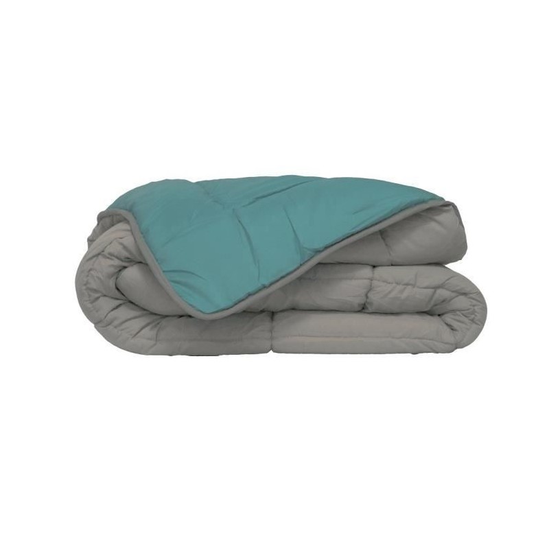 HUDSON Couette légere Microfibre 200g/m² 240x260cm Galet & Lac HUDSON Couette légere Microfibre 200g/m² 240x260cm Galet & Lac