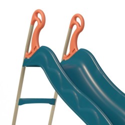 Toboggan - ALEO BY TRIGANO - Valou - 3,80 m - Bleu/corail - Pour enfan