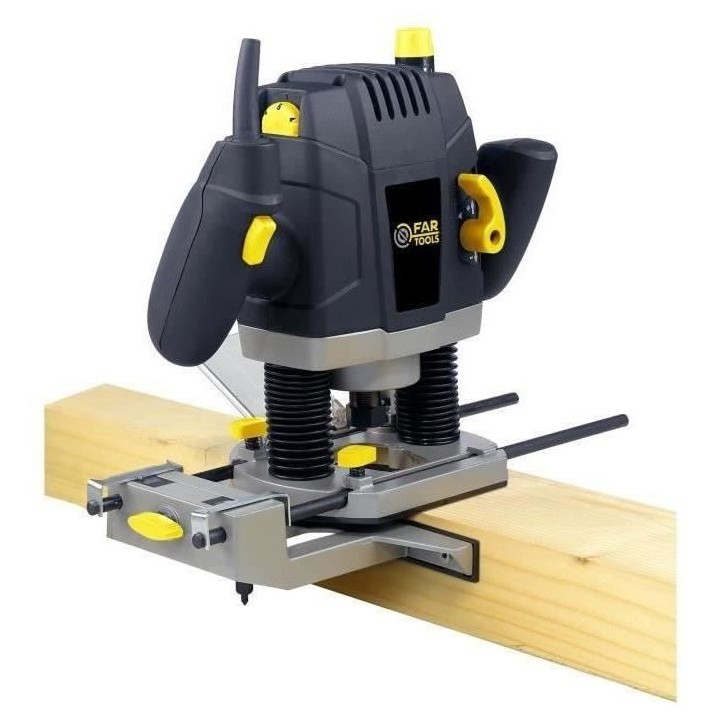 FARTOOLS PRO - ER 1300 Défonceuse Electrique 1300 W, Pinces admissibles 8/12 mm - 115470 FARTOOLS PRO - ER 1300 Défonceuse Electrique 1300 W, Pinces admissibles 8/12 mm - 115470